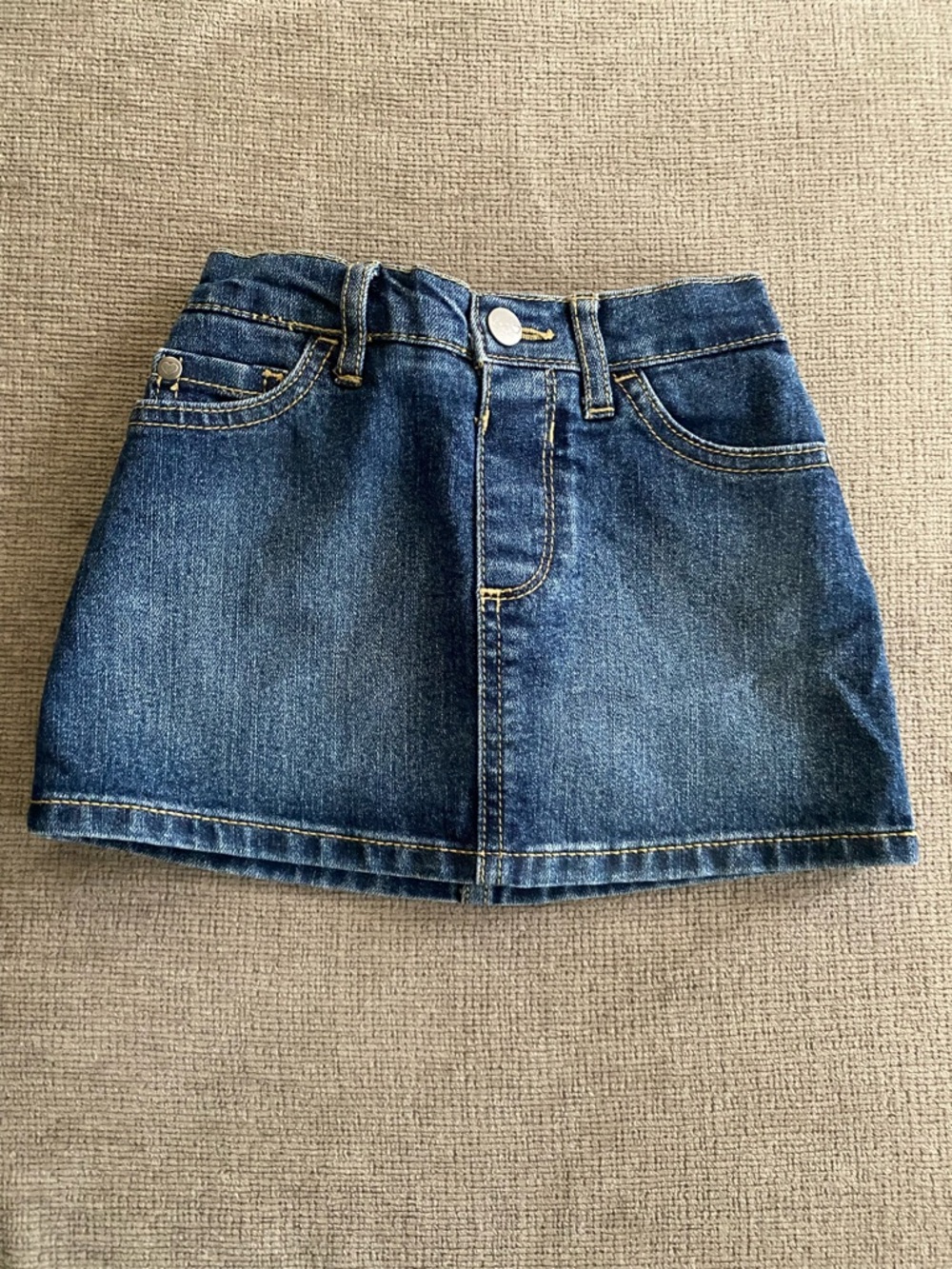 The Children's Place Blue Denim A-Line Skort